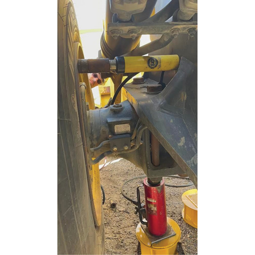 Single-Acting Cylinder Hydraulic Ram, 4.13" Stroke, 10 Ton(s) Capacity, 10000 PSI Seaboard Timber Mart