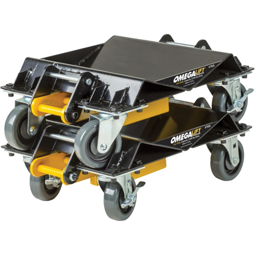 2000 lbs. Heavy-Duty 3-in-1 Car Dolly Set Seaboard Timber Mart