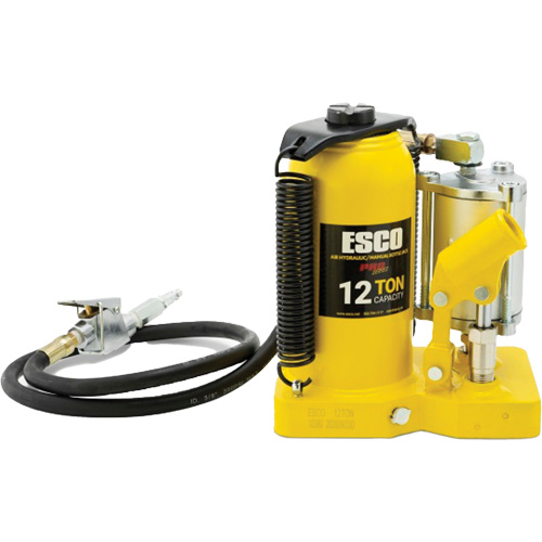 Cric-bouteille de s&eacute;rie Pro, 12 tonne(s), Air comprim&eacute;/hydraulique, 18-1/2" Hauteur &eacute;lev&eacute;e Seaboard Timber Mart