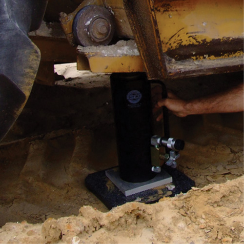 Plaque de support de v&eacute;rin d'une capacit&eacute; de 25 tonnes Seaboard Timber Mart