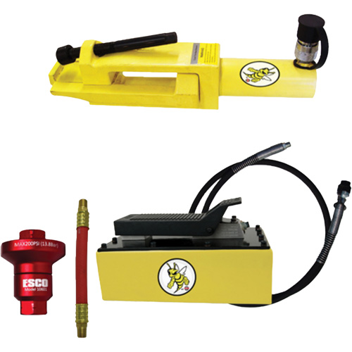 Yellow Jackit Giant Tire/Earthmover Bead Breaker Kit Seaboard Timber Mart