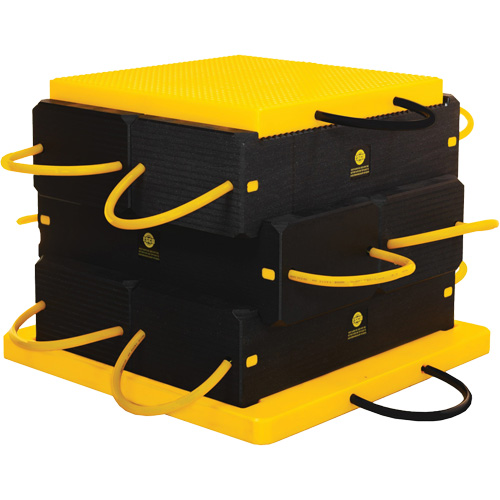 8-Piece CribLok Composite Cribbing System Kit Seaboard Timber Mart