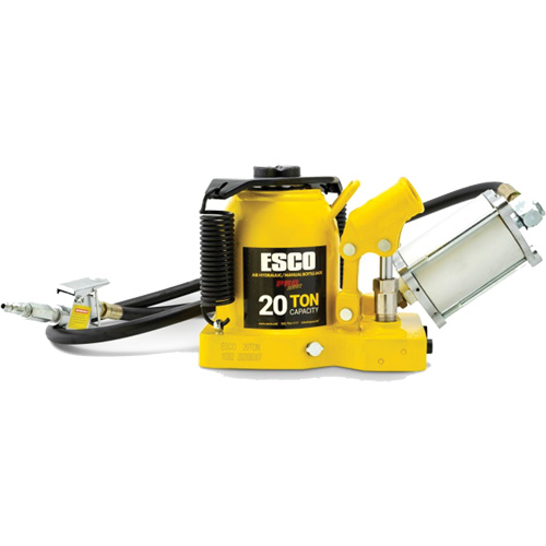 Pro Series “Shorty” Bottle Jack, 20 Ton(s), Air Hydraulic, 12-5/8" Raised Height Seaboard Timber Mart
