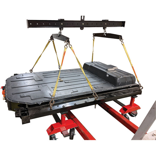 Ford EV Battery Dolly with 3600 lbs. Capacity Seaboard Timber Mart