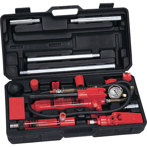 4-Ton Capacity Collision/Maintenance Repair Kit with Cast Adapters Seaboard Timber Mart