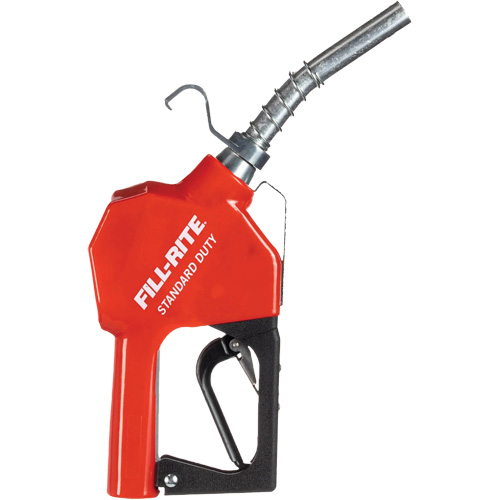 Red Automatic Gasoline Spout Nozzle Seaboard Timber Mart
