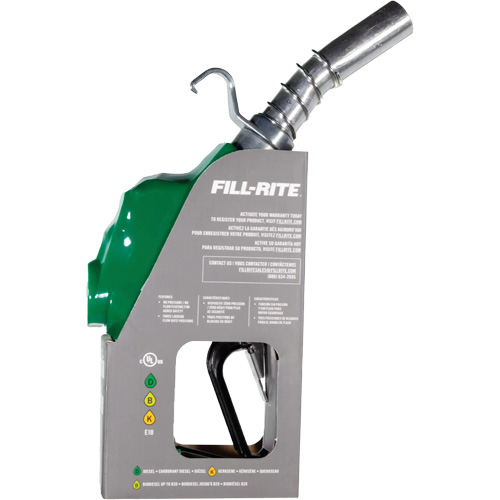 Green Automatic Diesel Spout Nozzle Seaboard Timber Mart