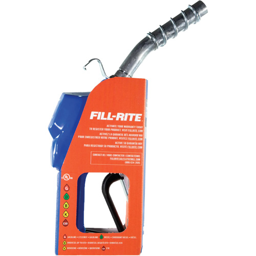 Blue Cold Weather Automatic Diesel Spout Nozzle Seaboard Timber Mart