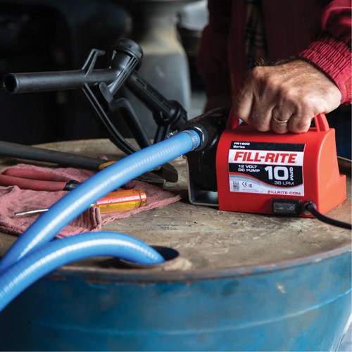 Pompe de transfert de carburant 12 V CC avec pistolet Seaboard Timber Mart