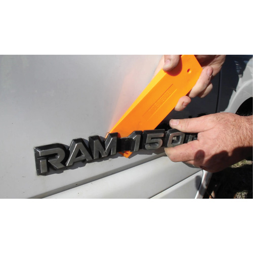 Jeu d'assortiment de 5 cales en nylon orange fluo Seaboard Timber Mart