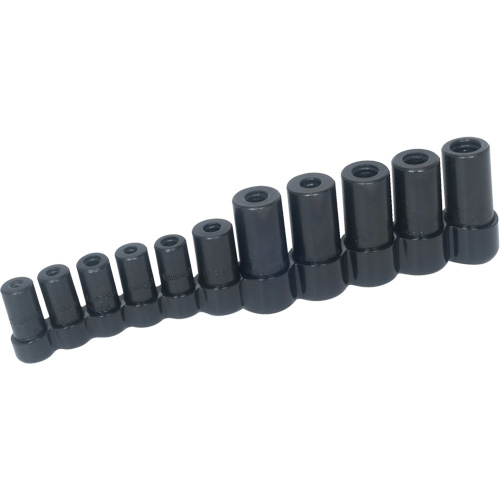 Jeu de 11 douilles pour tarauds avec 3 tailles pour tarauds non-MCTI Seaboard Timber Mart