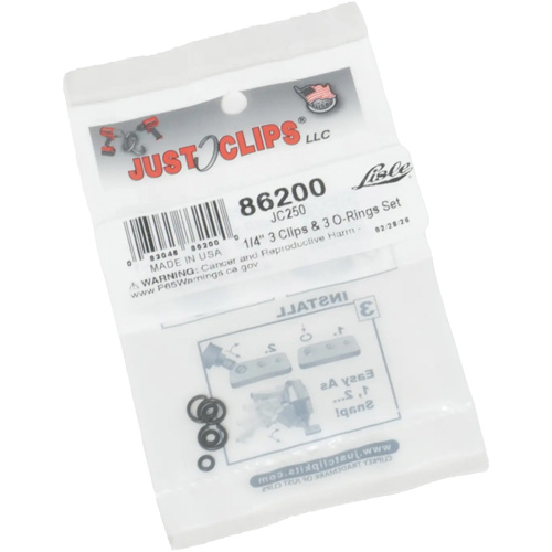 Jeu de clips et joints toriques de 1/4 po Seaboard Timber Mart