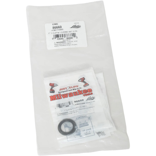 Jeu de clips et joints toriques de 1 po pour Milwaukee - en vrac Seaboard Timber Mart