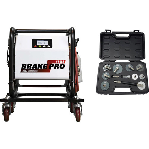 Short Frame Brake-Pro Pressure Brake Bleeder with Adapters Seaboard Timber Mart