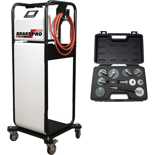 Tall Frame Brake-Pro Pressure Brake Bleeder with Adapters Seaboard Timber Mart