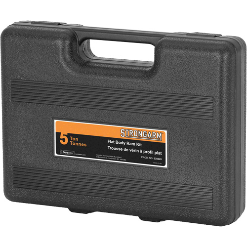 Flat Body Ram Kit with Adapters, 0.24" Stroke, 5 Ton(s) Capacity, 10000 PSI Seaboard Timber Mart