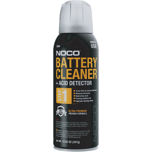 Nettoyant pour batterie et d&eacute;tecteur dacide de qualit&eacute; professionnelle, 14 oz Seaboard Timber Mart