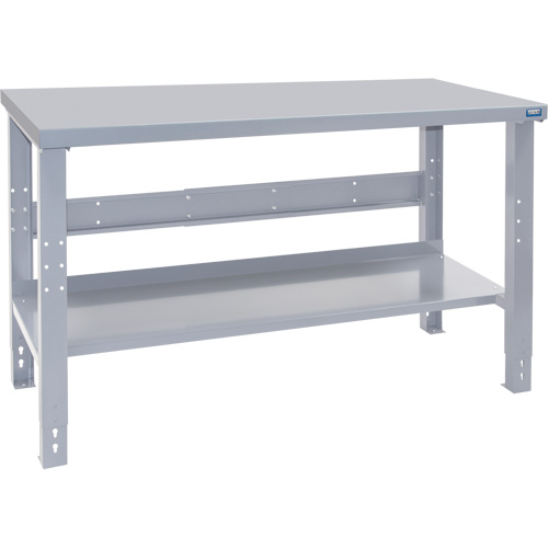 Industrial Duty Workbench, 72" W x 36" D x 34" H, 1000 lbs. Capacity Seaboard Timber Mart