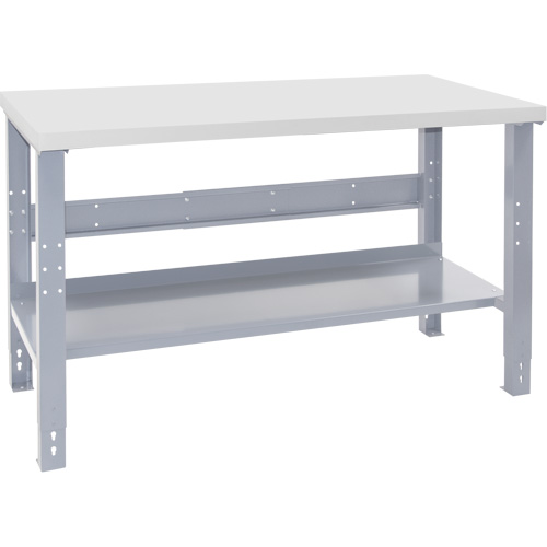 Industrial Duty Workbench, 72" W x 30" D x 34" H, 1000 lbs. Capacity Seaboard Timber Mart