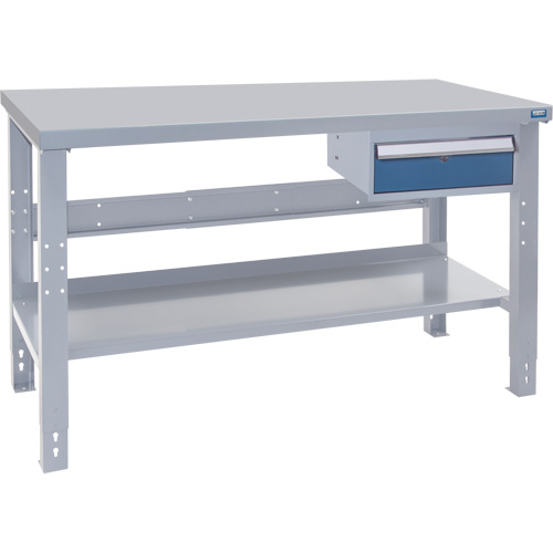 Industrial Duty Workbench, 72" W x 36" D x 34" H, 1000 lbs. Capacity Seaboard Timber Mart