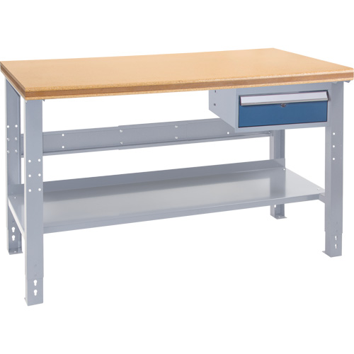 Industrial Duty Workbench, 72" W x 36" D x 34" H, 1000 lbs. Capacity Seaboard Timber Mart