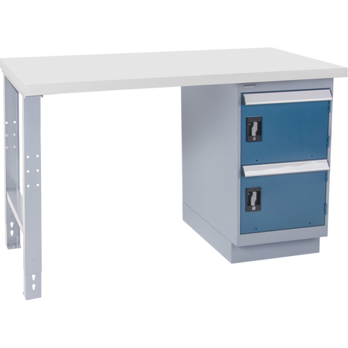 Industrial Duty Workbench, 30" W x 72" D x 34" H, 1000 lbs. Capacity Seaboard Timber Mart