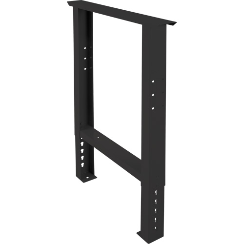 Pattes d'&eacute;tabli pour service industriel, Acier, 24" p x 34" h, Simple Seaboard Timber Mart