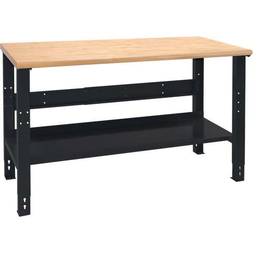 Industrial Modular Workbench, 1000 lbs. Cap., 48" W x 24" D Seaboard Timber Mart