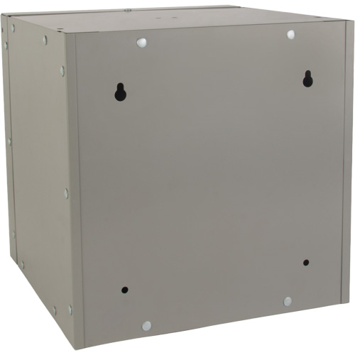 Stackable Cube Locker, 12" x 12" x 12", Steel, Grey, Knocked Down Seaboard Timber Mart