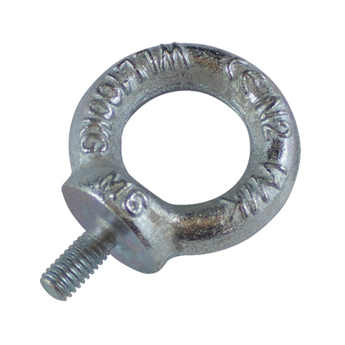 Boulons &agrave; œil matric&eacute;s, 1/8" dia, 1/2" lo, Fini naturel sans enduit, 154 lb (70 kg) capacit&eacute; Seaboard Timber Mart