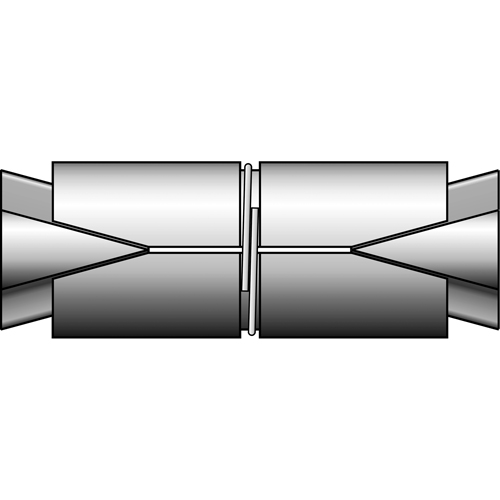 Boulons &agrave; coquille d'expansion double Seaboard Timber Mart