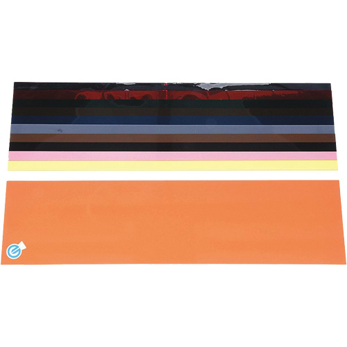 Cales minces chromocod&eacute;es en plastique Seaboard Timber Mart