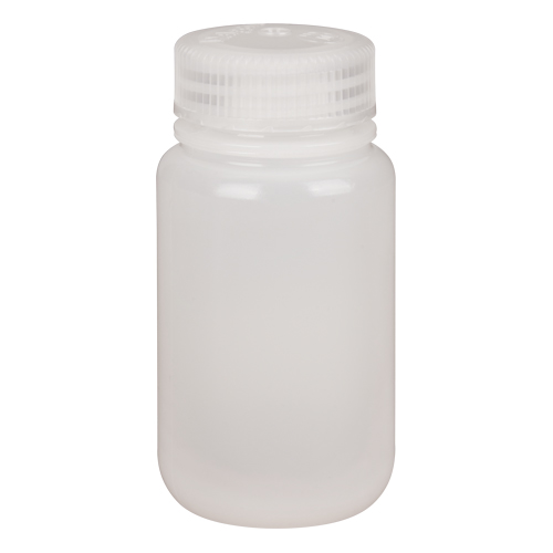 Wide-Mouth Bottles, Round, 4 oz., Plastic Seaboard Timber Mart