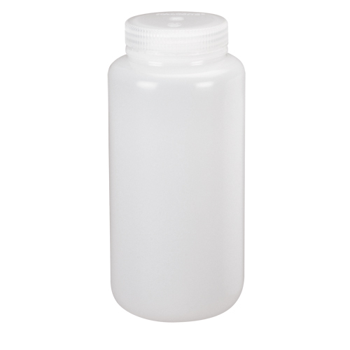 Wide-Mouth Bottles, Round, 8 oz., Plastic Seaboard Timber Mart