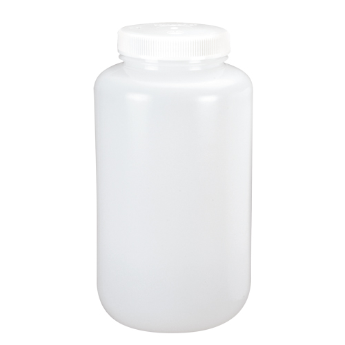 Wide-Mouth Bottles, Round, 1/2 gal., Plastic Seaboard Timber Mart