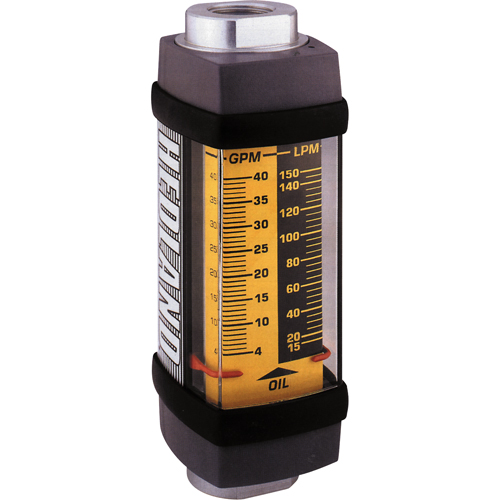 D&eacute;bitm&egrave;tre, 0,2-1,8 gal./min d'eau, Analogique Seaboard Timber Mart