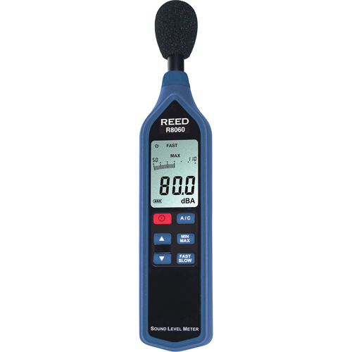 Sound Level Meter with ISO Certificate, 30 - 90 dB/50 - 110 dB/70 - 130 dB Measuring Range Seaboard Timber Mart