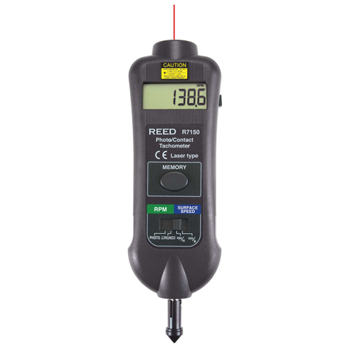 Professional Dual Function Tachometer with ISO Certificate, Contact/Photo (Non Contact) Seaboard Timber Mart