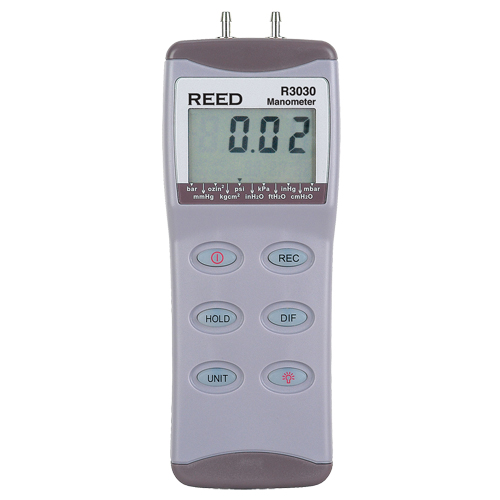 Manometer with ISO Certificate, Digital, 0 - 30 psi Seaboard Timber Mart