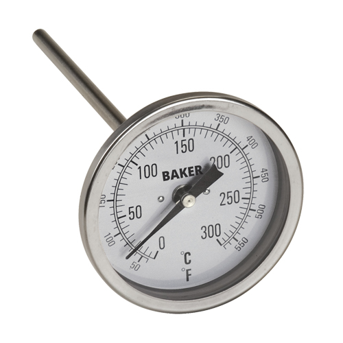 Bi-Metal Thermometers, Contact, Analogue, 50-550°F (0-260°C) Seaboard Timber Mart