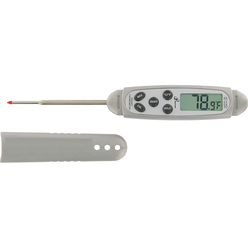 Thermom&egrave;tre &agrave; tige &agrave; l'&eacute;preuve de l'eau, Contact, Num&eacute;rique, -40,0-450,0°F (-40,0-230,0°C) Seaboard Timber Mart
