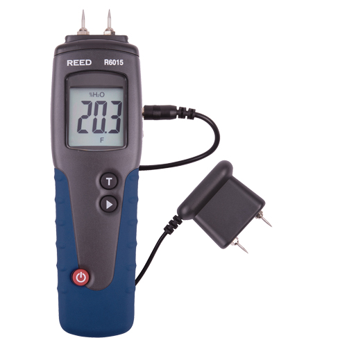 Wood Moisture Meter with ISO Certificate, 6-99% Moisture Range, -31°-176°F (-35°-80°C) Temperature Range Seaboard Timber Mart