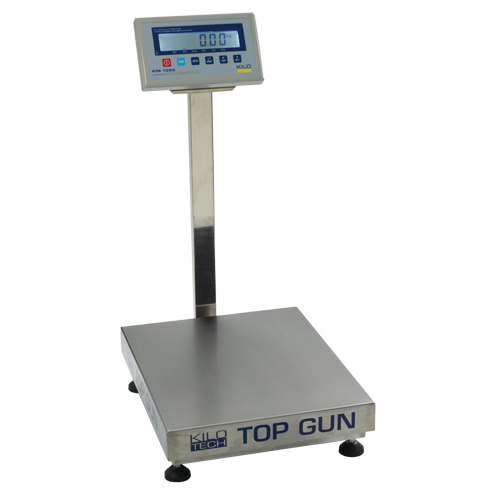 Top Gun Electronic Platform Scales, 18" L x 12" W, 300 lbs. Capacity Seaboard Timber Mart
