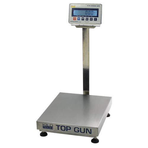 Top Gun Electronic Platform Scales, 18" L x 12" W, 300 lbs. Capacity Seaboard Timber Mart