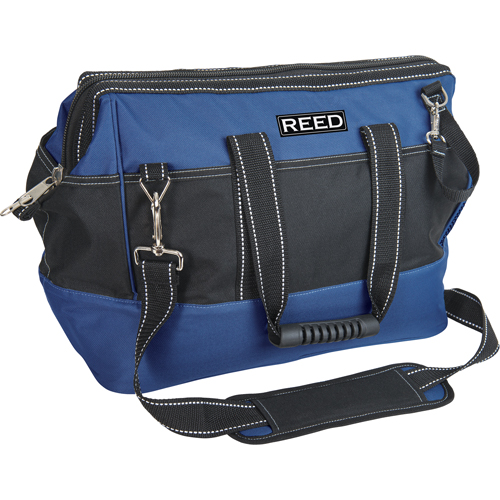 Sac &agrave; outils industriel, Polyester, 33 pochettes, Noir/Bleu Seaboard Timber Mart
