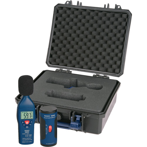 Sound Level Meter and Calibrator Kit, 30 - 130 dB Measuring Range Seaboard Timber Mart