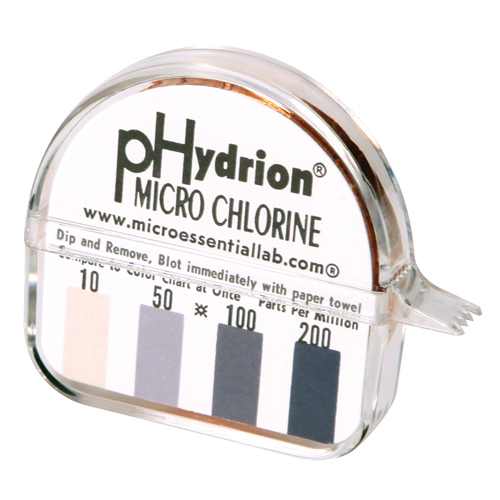Papier r&eacute;actif Hydrion Chlorine Phydrion CM-240 Seaboard Timber Mart