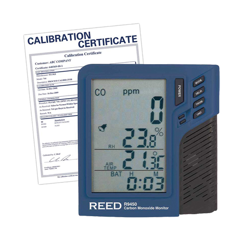 Carbon Monoxide Monitor with Temperature & Humidity (includes ISO Certificate) Seaboard Timber Mart