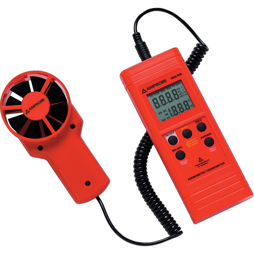 TMA10A Anemometer Thermometer, Not Data Logging, 0.4 - 25 m/sec Air Velocity Range Seaboard Timber Mart