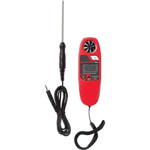 TMA5 Anemometer Thermometer, Not Data Logging, 0.4 - 25 m/sec Air Velocity Range Seaboard Timber Mart